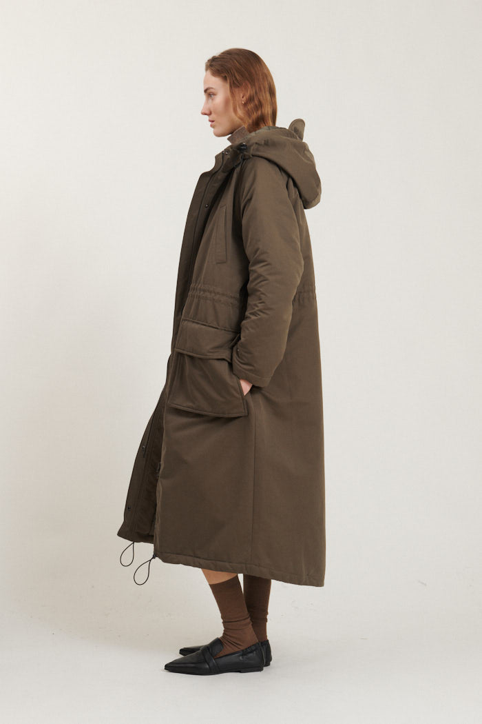 Basic Apparel Ajlin Parka Jakker 126 Tarmac