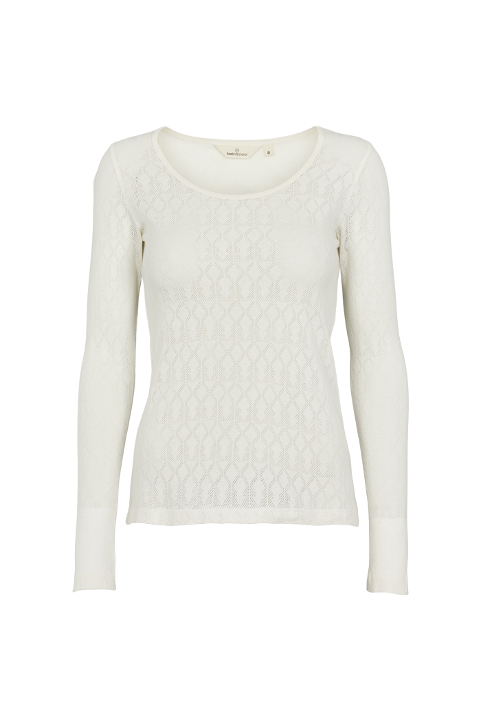 Basic Apparel Ana T-shirt T-shirts 600 White Swan