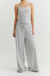 Arense Loose Pants - Light Grey Mel.