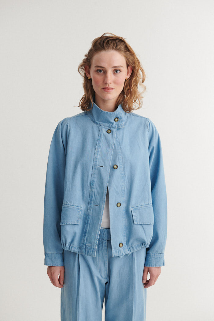 Basic Apparel Cody Jacket Jakker 189 Light Wash