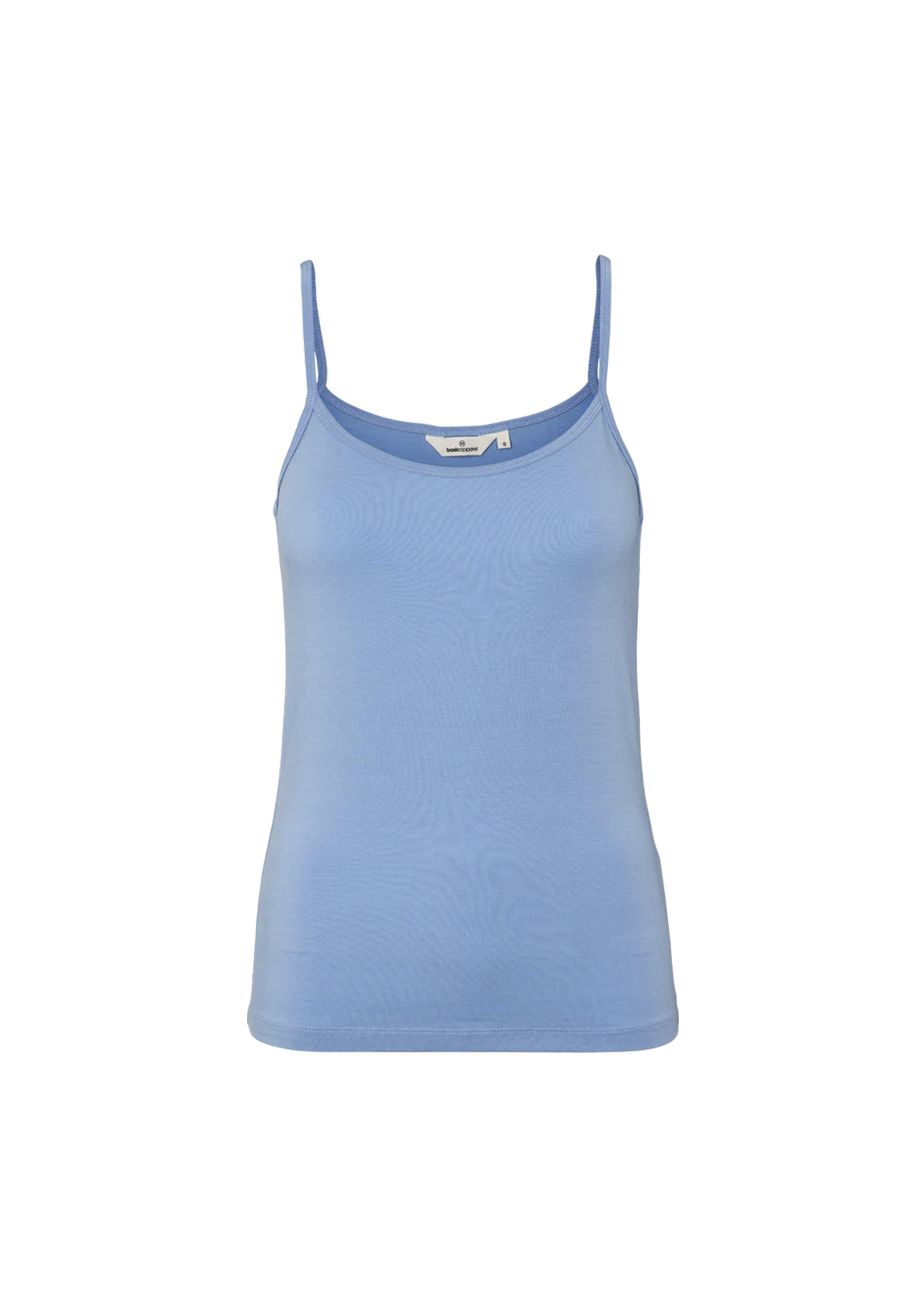 Basic Apparel Jo Strap Top Toppe 704 Blissful Blue
