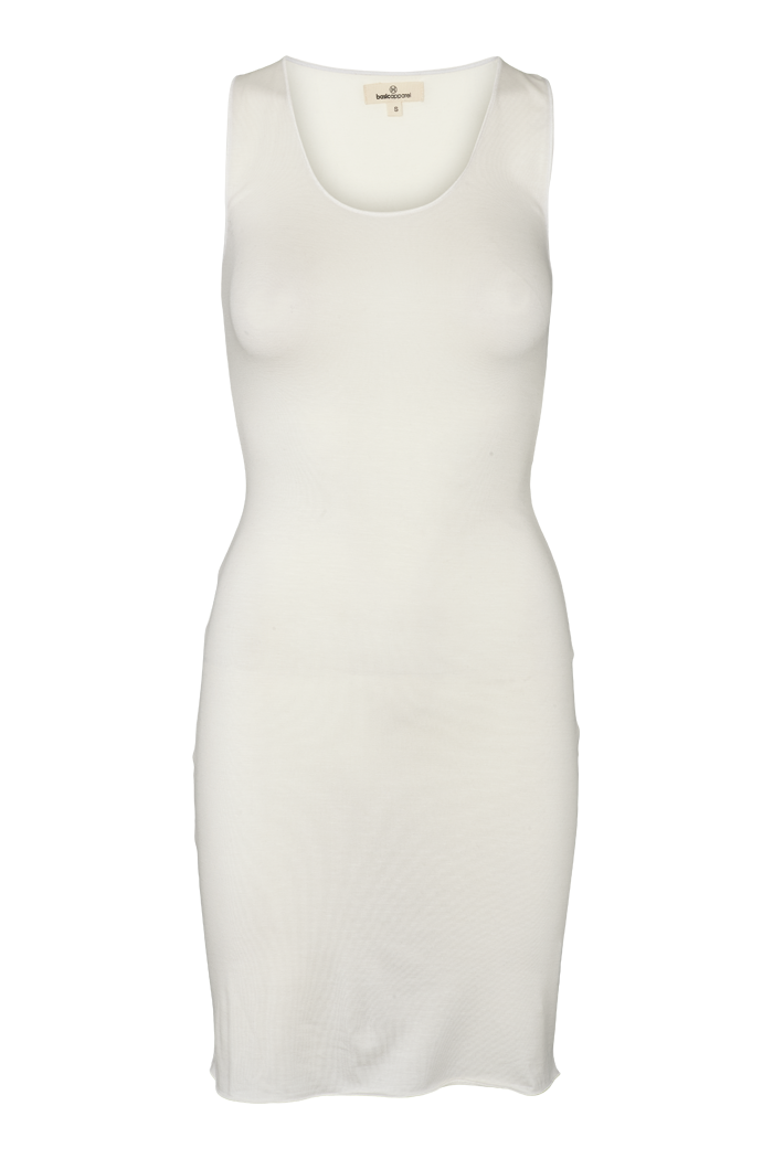 Basic Apparel Joline Tank Dress Kjoler 003 Off White