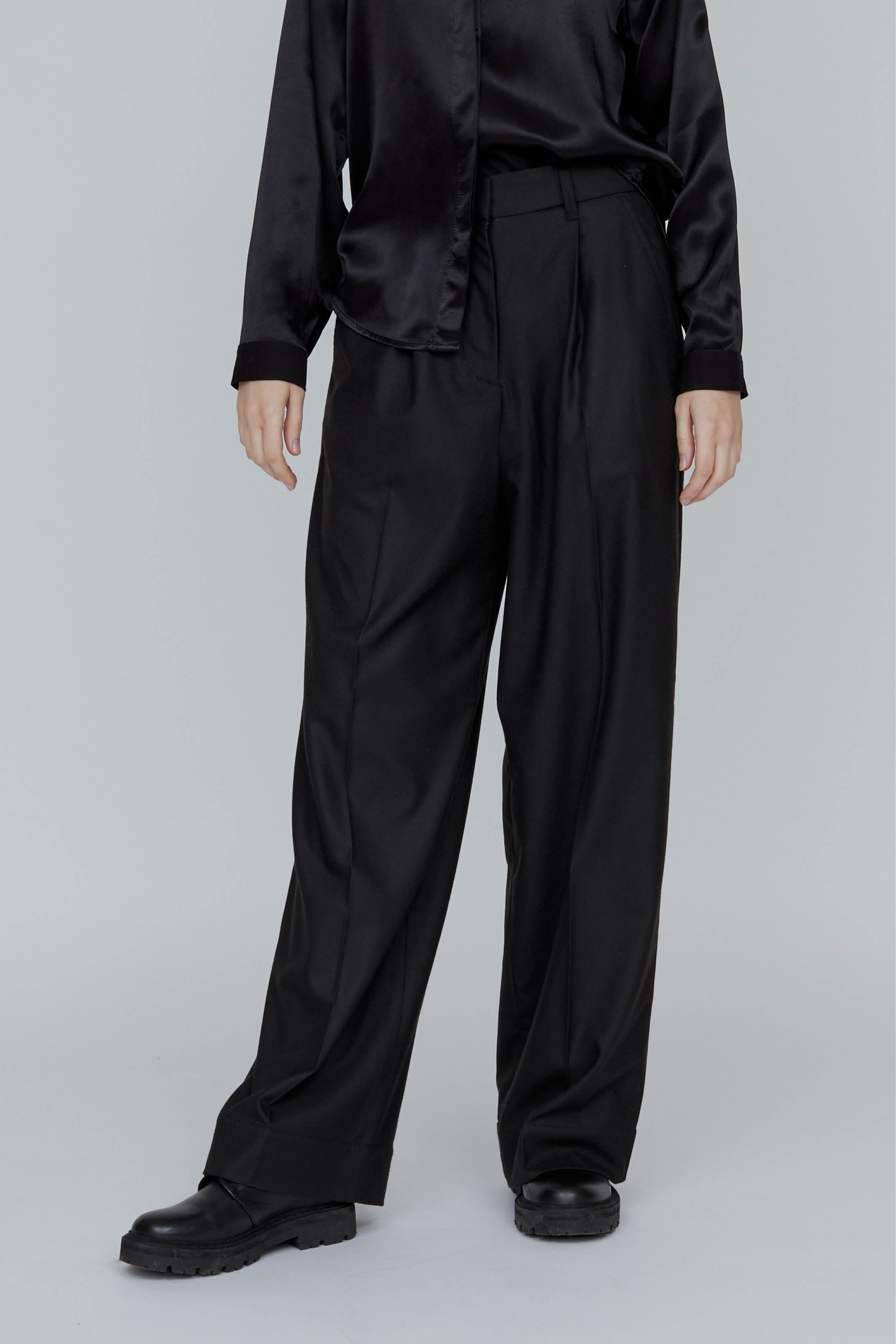 Basic Apparel Marge Pants Bukser 001 Black