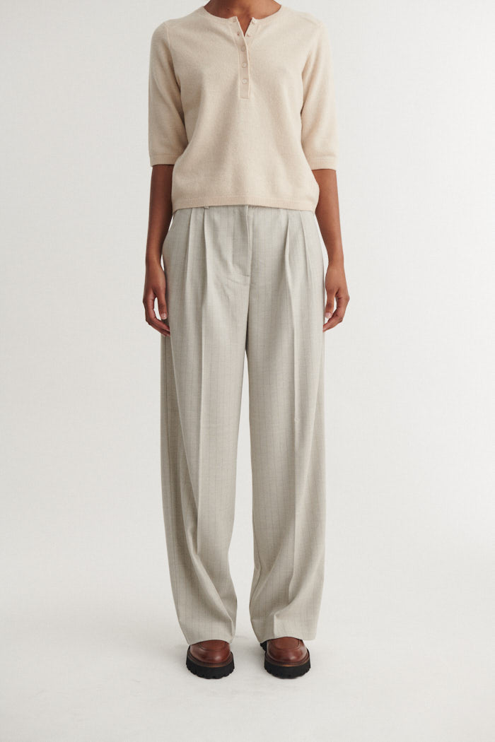 Basic Apparel Marjo Pants Bukser 858 Chincilla