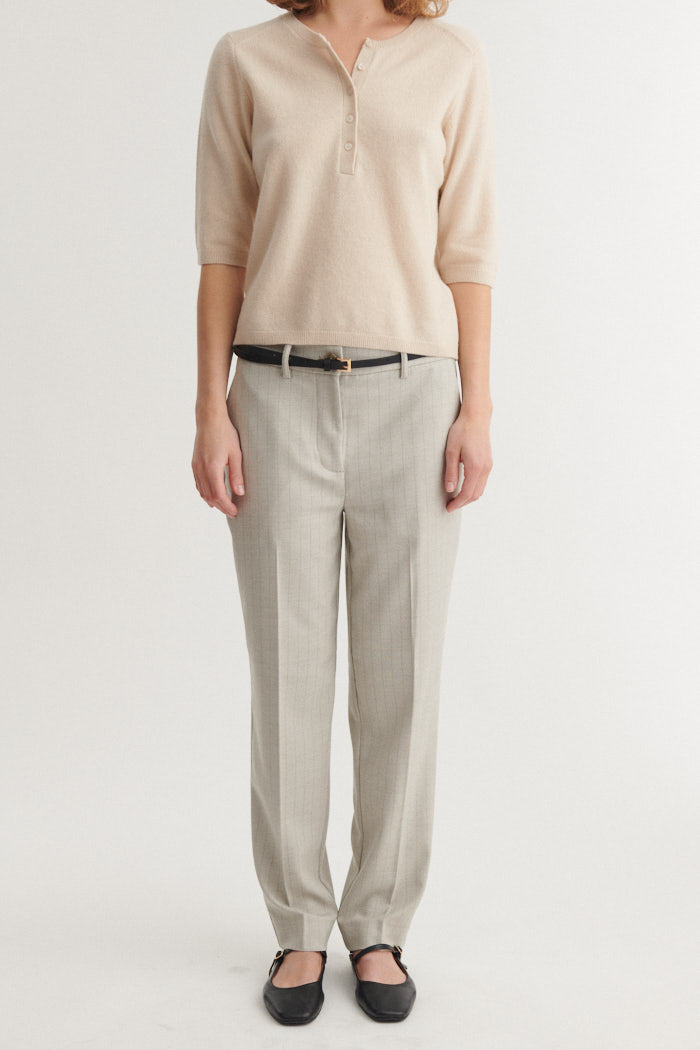Basic Apparel Radi Slim Pants Bukser 858 Chincilla
