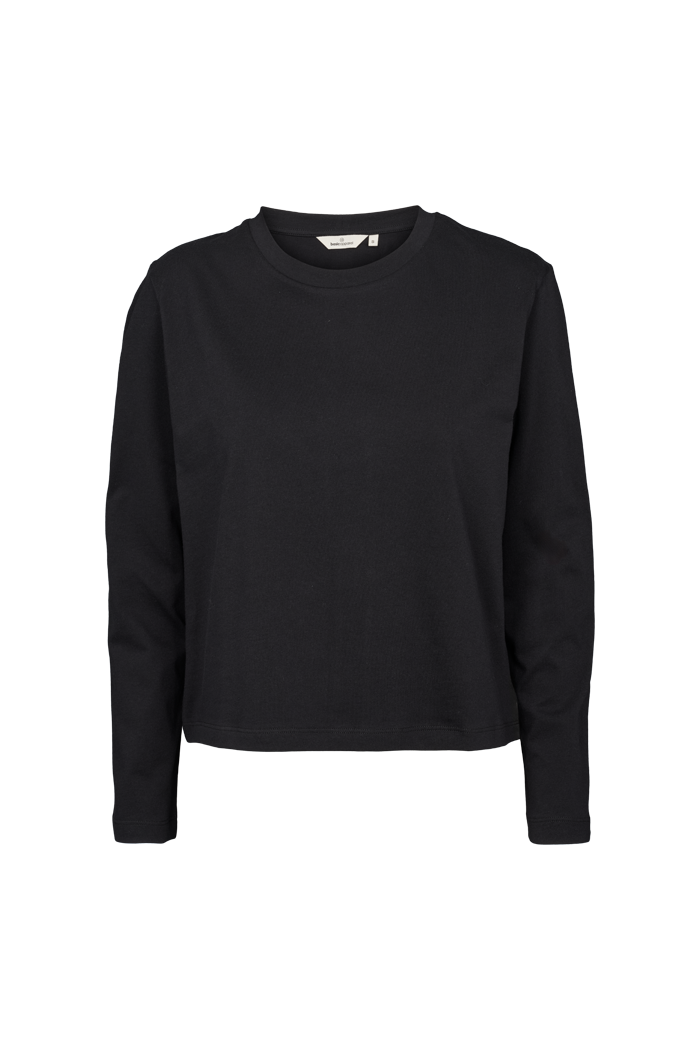 Basic Apparel Raja LS Tee T-shirts 001 Black