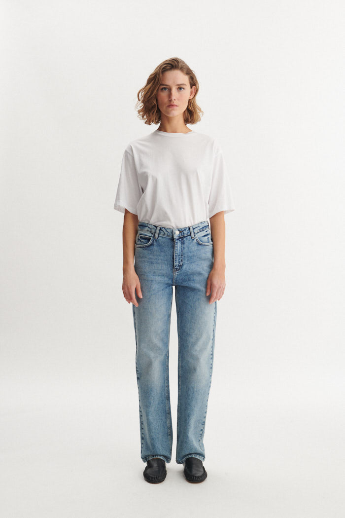 Basic Apparel Raja Tee T-shirts 002 White