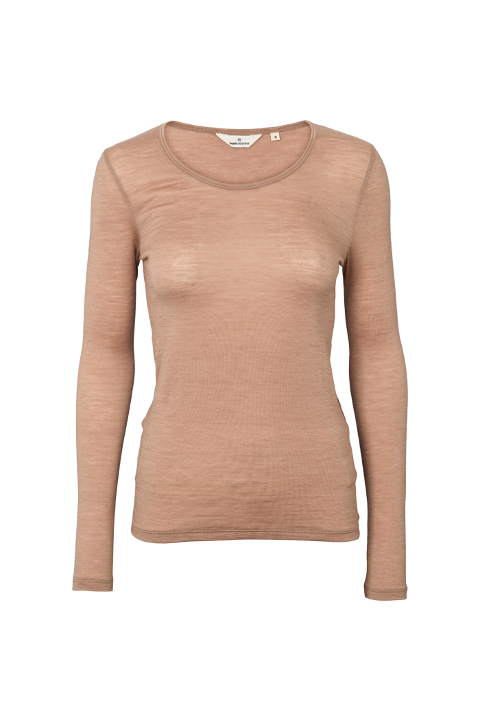 Basic Apparel Rinja LS Tee T-shirts 833 Portobella