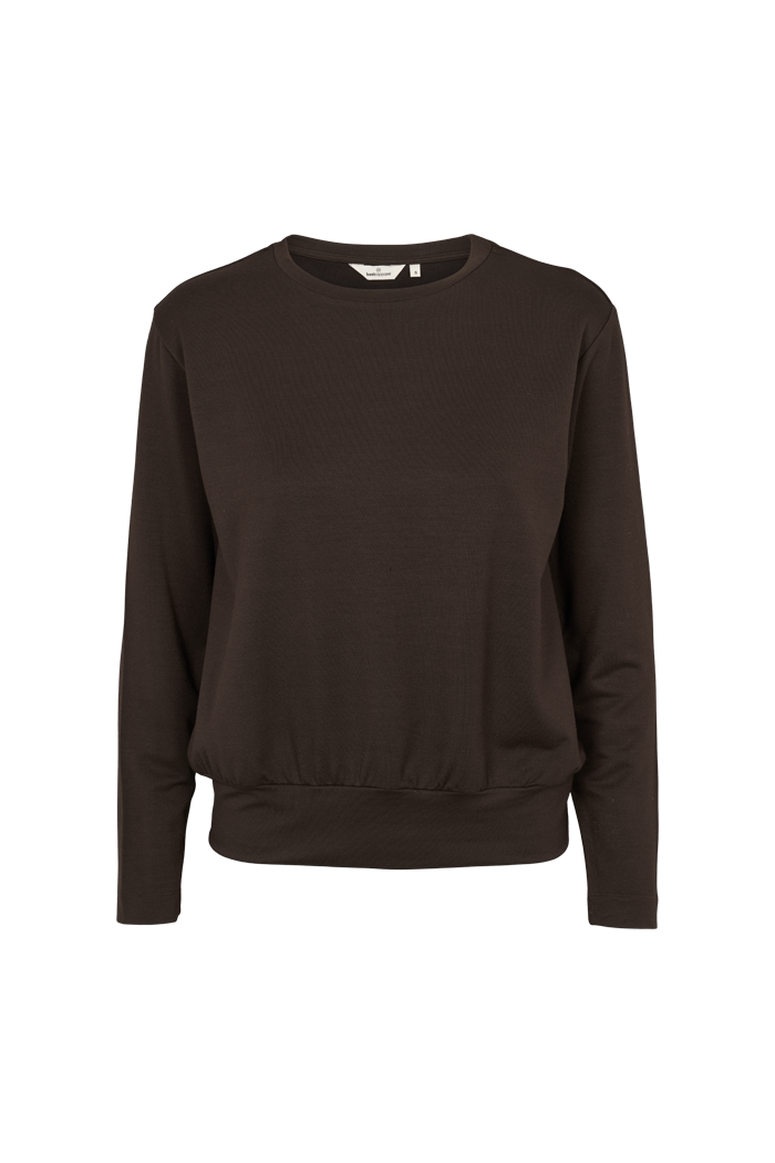 Basic Apparel Sadie Blouse Bluser 709 Chocolate torte