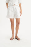Silje Shorts - Bright White