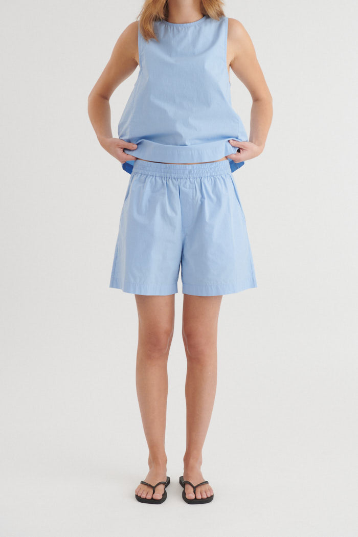 Basic Apparel Silje Shorts Shorts 772 Frozen fjord