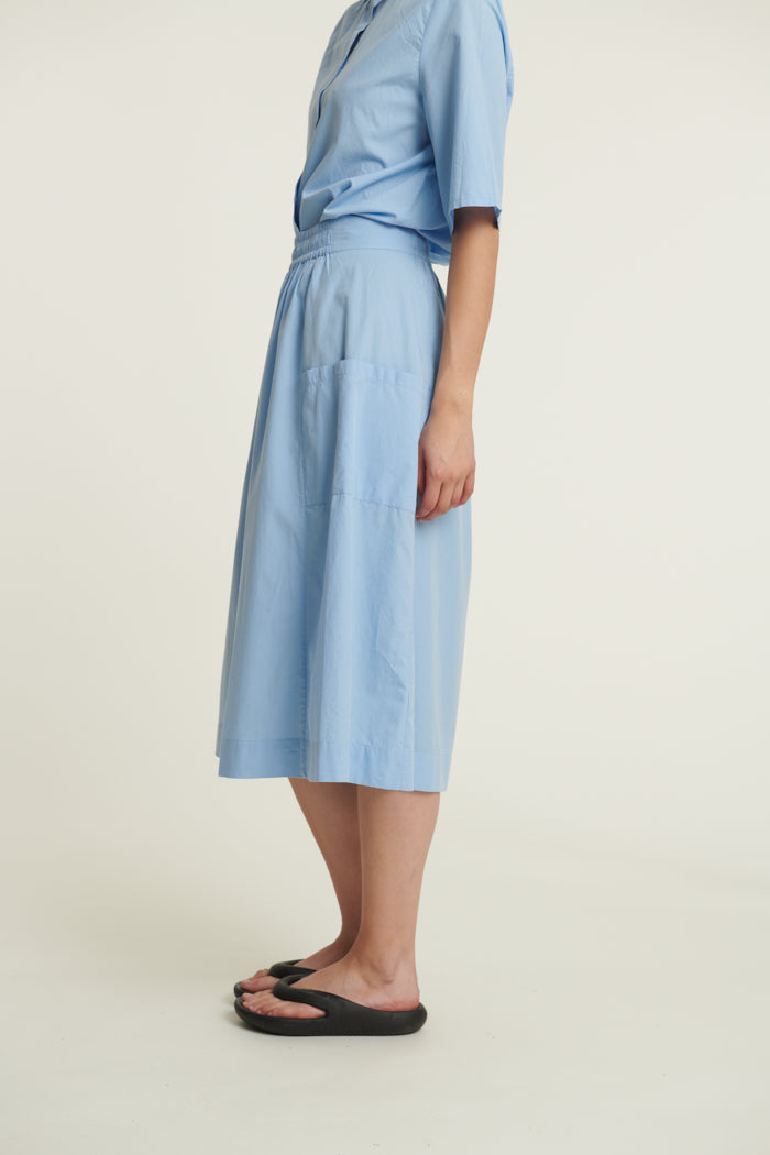 Basic Apparel Silje Skirt Nederdele 772 Frozen fjord
