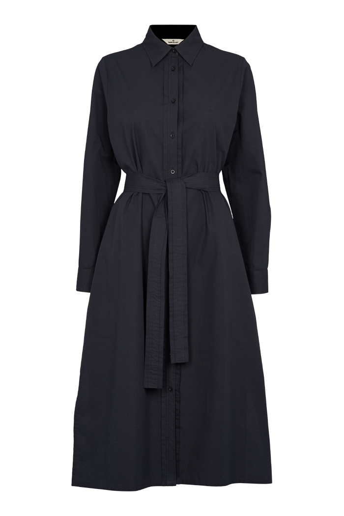 Basic Apparel Vilde Pleat Dress Kjoler 001 Black
