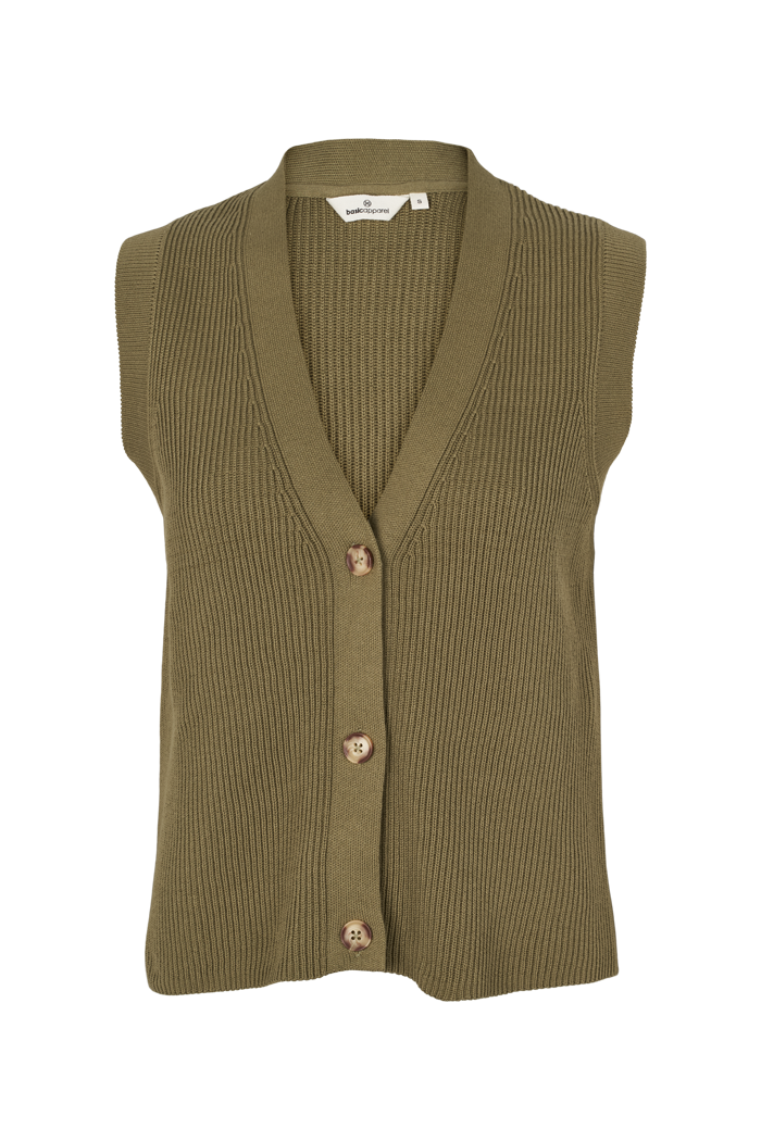 Basic Apparel Winie Vest Veste 663 Martini Olive