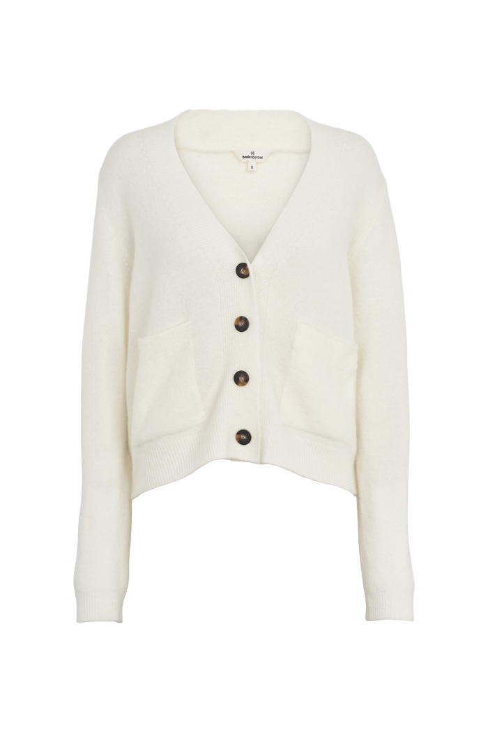 Basic Apparel Claudia V-Cardigan W. Pockets Cardigans 183 Birch