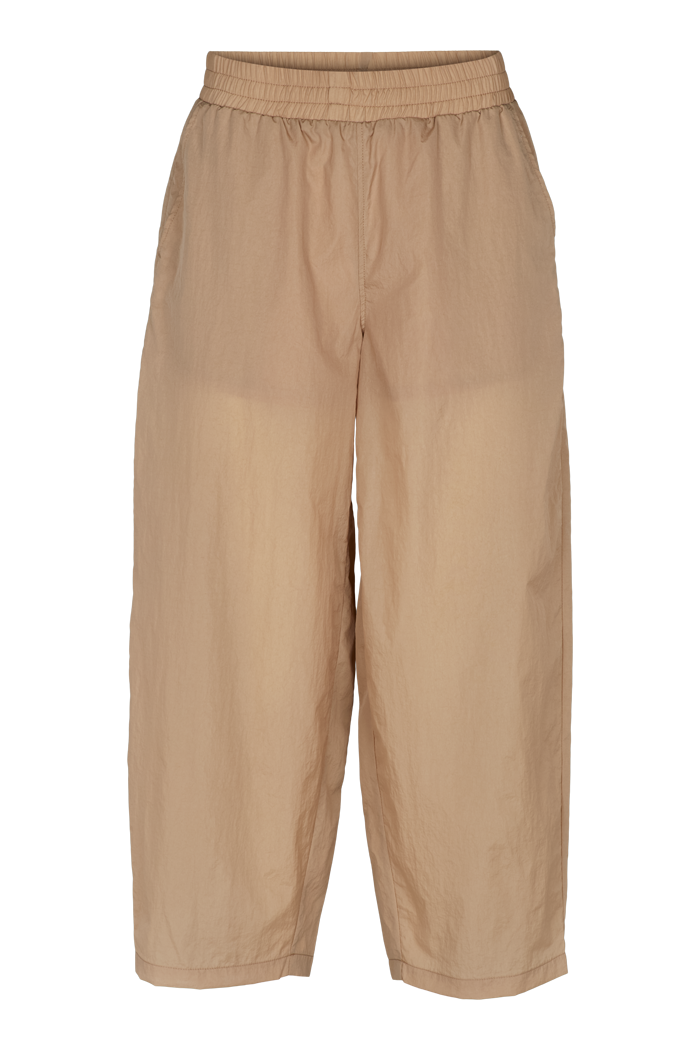 Basic Apparel Viola Cropped Pants Bukser 536 Travertine